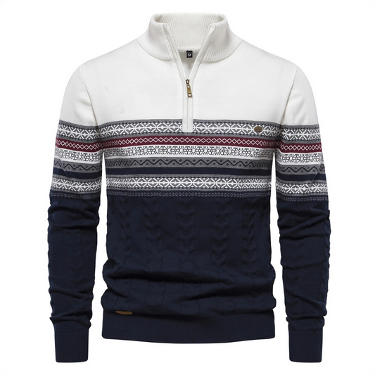 Alpina Quarter Zip Sweater